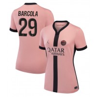 Paris Saint-Germain Bradley Barcola #29 3rd trikot Frauen 2024-25 Kurzarm